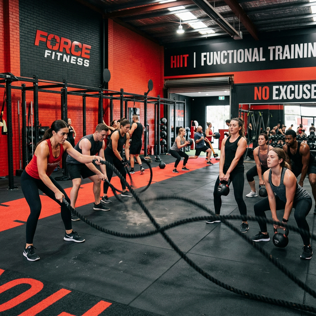 Clase funcional en XTone Gym